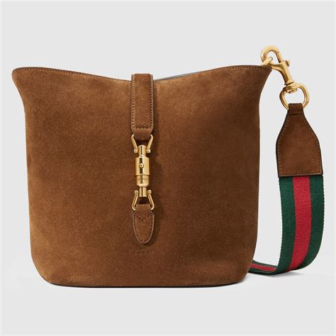 gucci bucket bag suede|gucci shoulder tote bag.